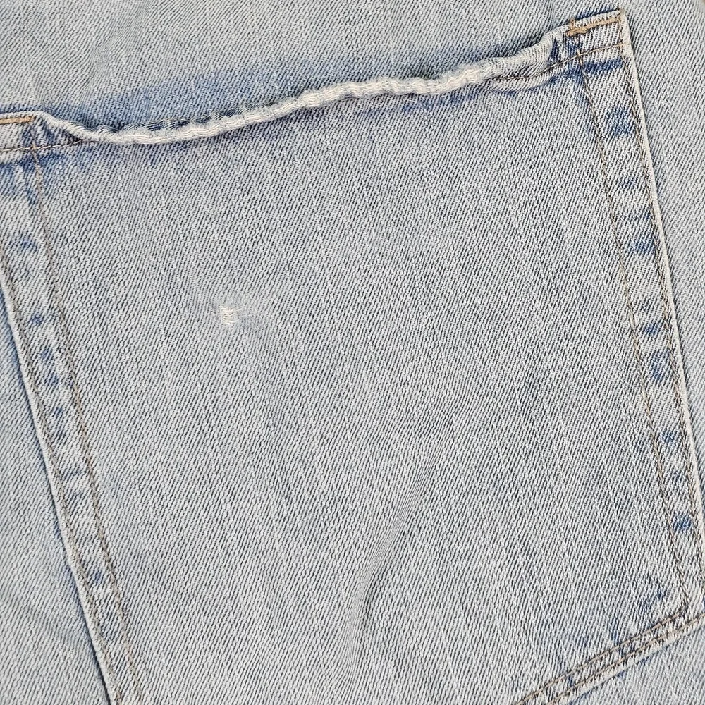 Empyre Denim Shorts Mens 38 Light Wash Relaxed Fit Cartoon Flip Phone Y2K